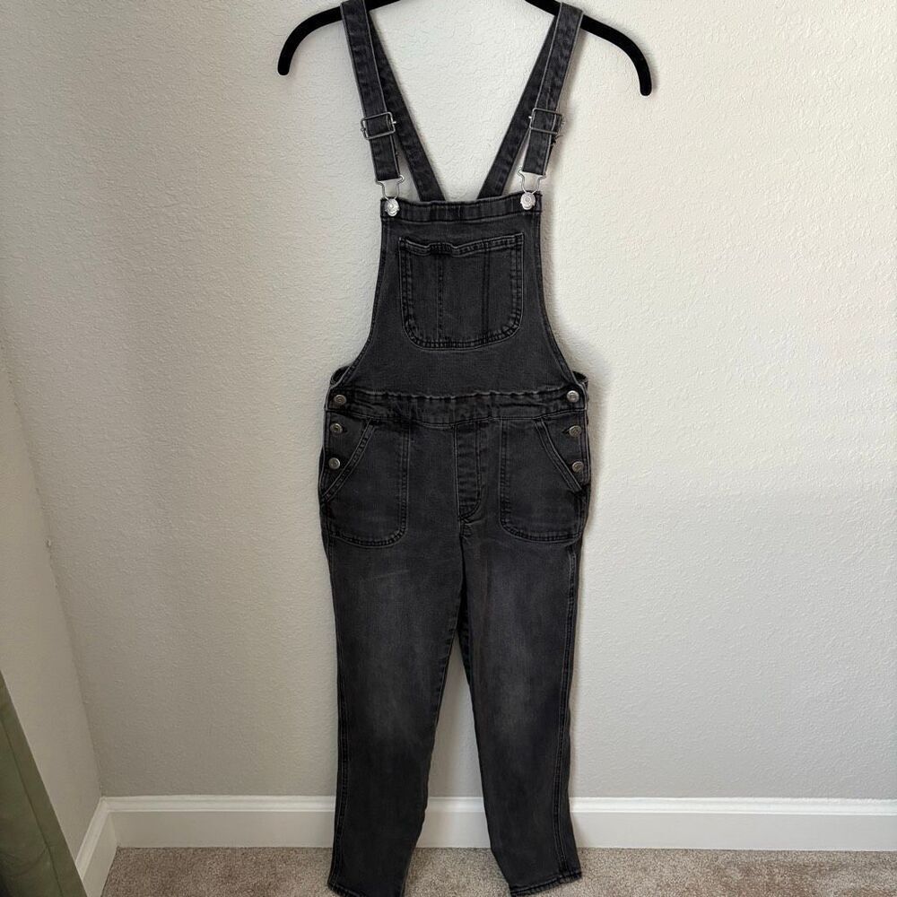 Old Navy OG Workwear Denim Straight Leg Overalls Size 0